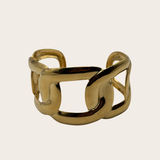 Chunky Chain Cuff by M Bali - stainless steel jewelry