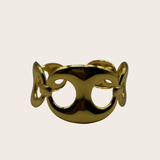 Chunky G Tabs Cuff – Adjustable Stainless steel jewelry by M•Bali the Shop
