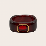 Danna Burgundy Diamond Bangle