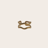 Double Wavy Band Ring