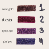 Bubble Initial Glitter Bracelet