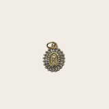 Oval cz Virgin Charm