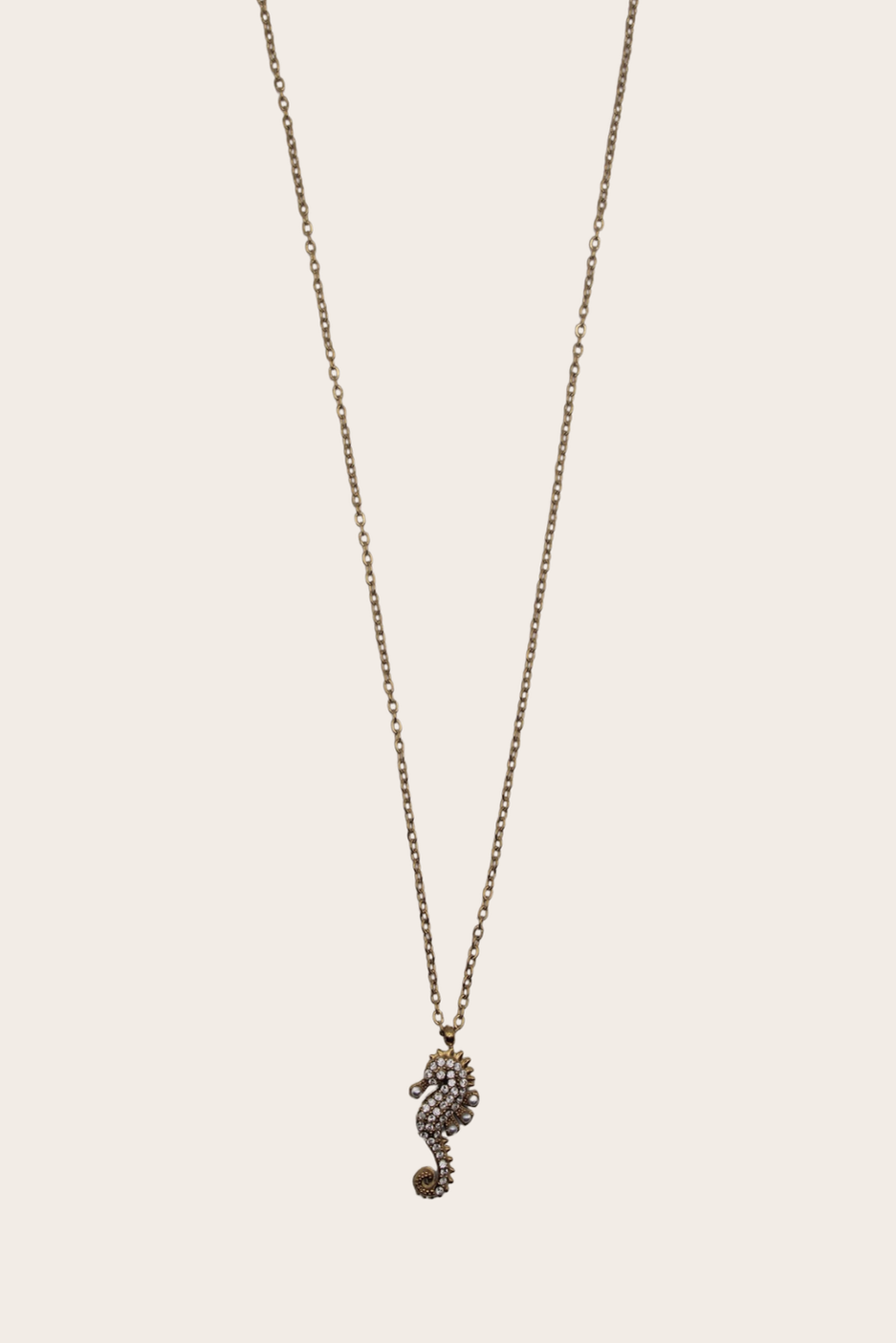 Seahorse Necklace featuring a delicate seahorse pendant