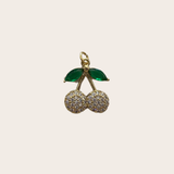 Classy Cherry cz Charm