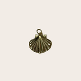 Golden Mid Seashell Charm