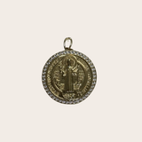 Big San Benito cz Charm