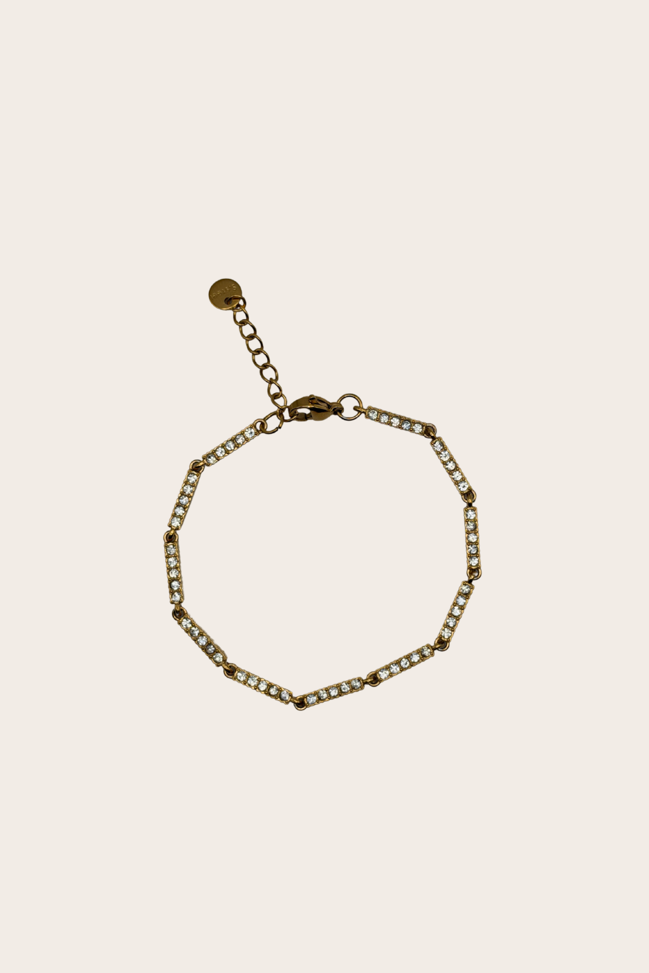 Bar cz Bracelet by M Bali - stainless steel jewelry