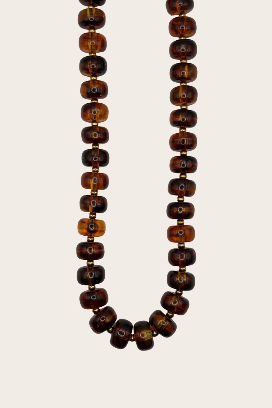 Mara Amber Chunky Chain jewelry by M Bali