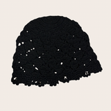 Black Diamonds Crochet Hat