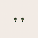 Emerald Tiana Studs