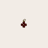 Small Red Clover Charm