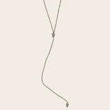 Diamond Drop Lariat
