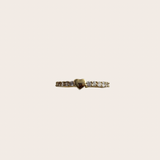Dainty cz Heart Ring