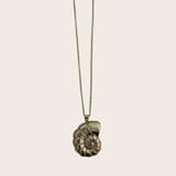 Conch cz Necklace