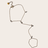 Dainty Pearls Hand Chain