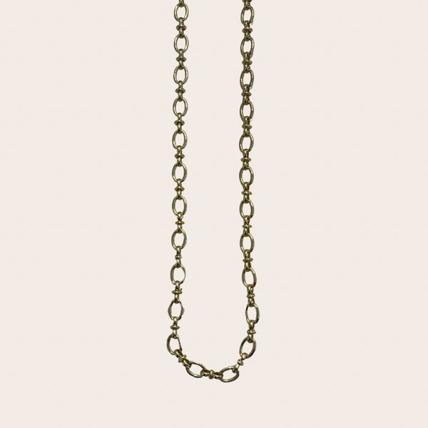 Charm Bar Chain Style - Oval Vintage Link