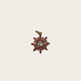 Pink Diamond Flower Charm