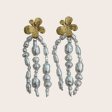 Flower Pearls Earrings