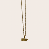 Puerto Rico Flor Necklace