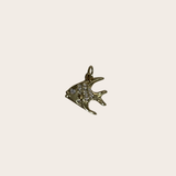 Fish cz Charm