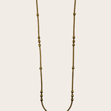 Dainty Golden Balls Chain by M Bali - stainless steel jewelry