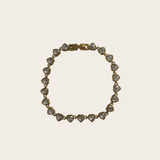 Clear Hearts Tennis Bracelet
