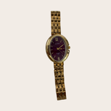 Cecilia Burgundy Watch