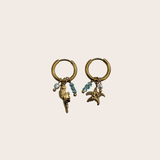 Starfish and Shell Blue Huggies