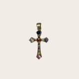 Colors Cross Charm