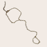 Charm Bar Style - Hammered Hand Chain