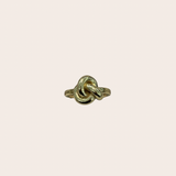 Golden Knot Ring