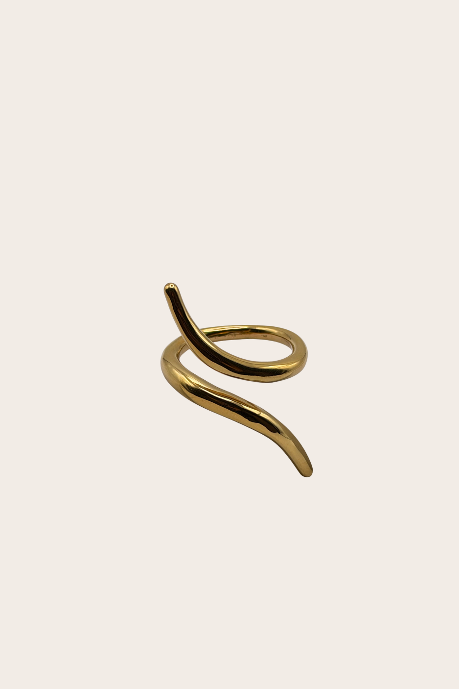 Grecia Golden Ring by M Bali - stainless steel jewelry