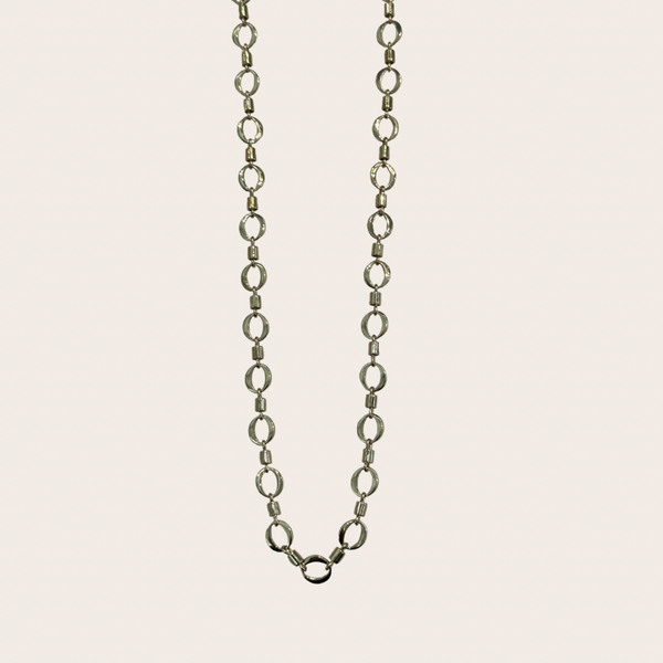 Charm Bar Chain Style - Tube Circle Links