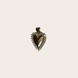 Mid Heart cz Charm
