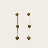 Golden Balls Earrings
