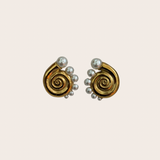 Conch Pearls Earrings