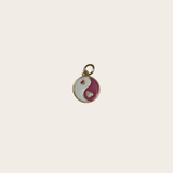 Pink Yin Yang Charm