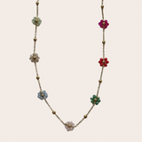 Colorful Flowers Chain