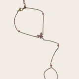 Pinky Butterfly Hand Chain