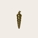 Big Golden Shell Charm