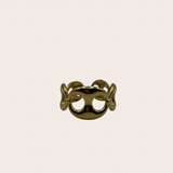 Chunky G Tabs Ring – Adjustable Stainless steel jewelry by M•Bali the Shop