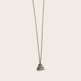 Natural cz Shell Necklace