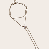 Diamond Flower Hand Chain