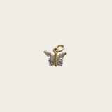 Small Diamond Butterfly Charm