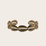 Golden Cowries Cuff