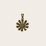 Mid Flower cz Charm
