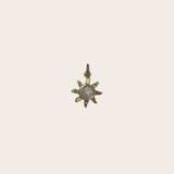 Small White Sun Charm