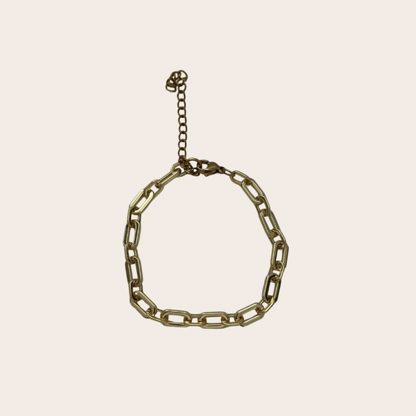 Charm Bar Bracelet Style - Bold Oval Links