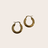 Golden Indira Hoops
