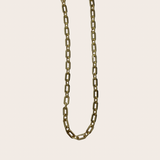 Charm Bar Chain Style - Bold Oval Links